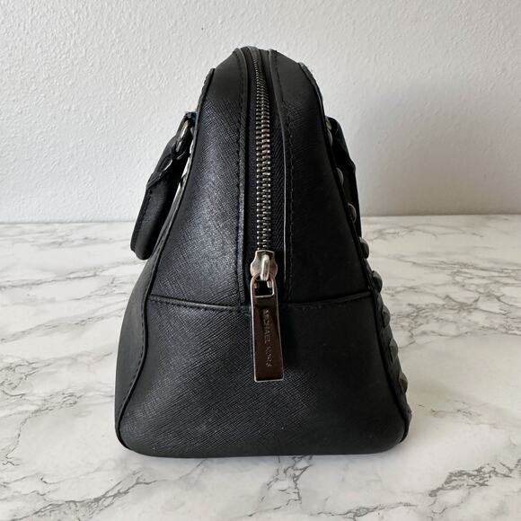 MICHAEL Michael Kors Black Studded Handbag - Picture 6 of 16